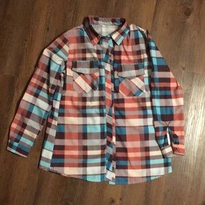 Ladies plaid shirt